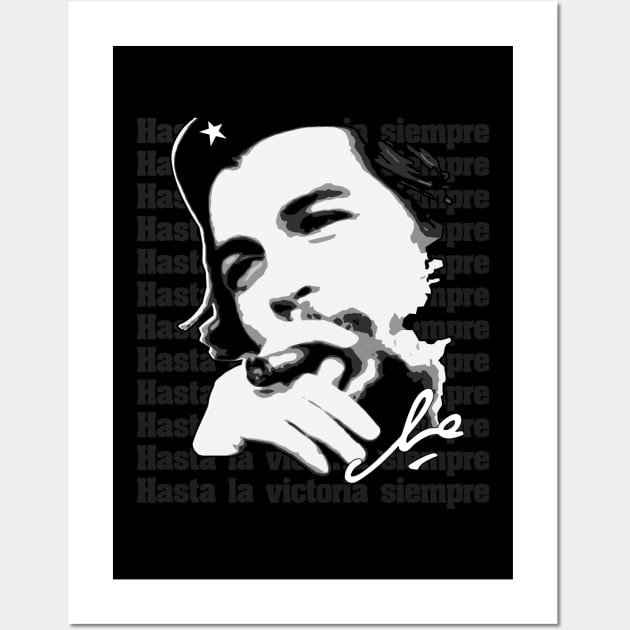 Che Guevara Rebel Cuban Guerrilla Revolution T-Shirt Wall Art by HiDearPrint